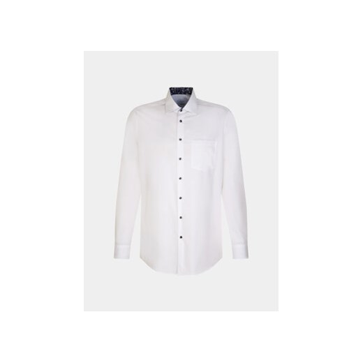 Seidensticker Koszula 01.142970 Biały Regular Fit ze sklepu MODIVO w kategorii Koszule męskie - zdjęcie 168595747