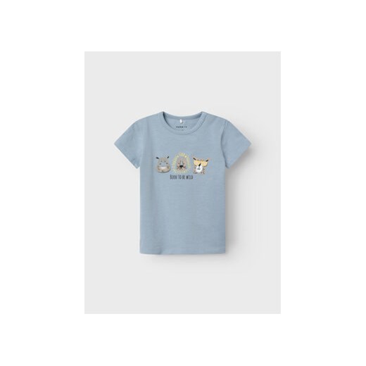 NAME IT T-Shirt 13217646 Niebieski Regular Fit ze sklepu MODIVO w kategorii Koszulki niemowlęce - zdjęcie 168596336
