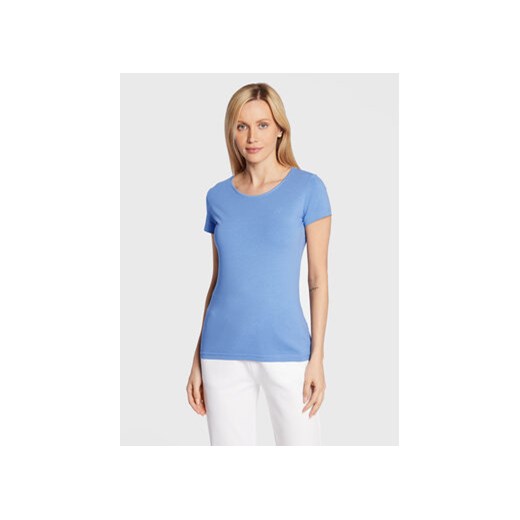 4F T-Shirt H4Z22-TSD350 Niebieski Regular Fit XS MODIVO