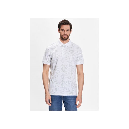 INDICODE Polo Passo 40-851 Biały Regular Fit ze sklepu MODIVO w kategorii T-shirty męskie - zdjęcie 168596867
