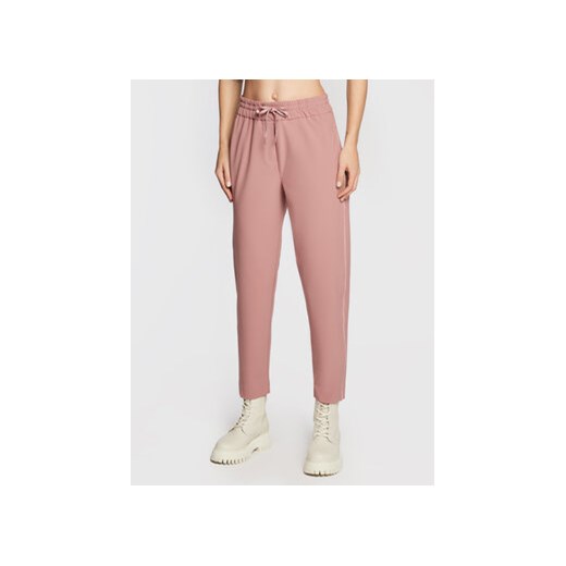 Marella Spodnie materiałowe Cento 31360529 Różowy Regular Fit ze sklepu MODIVO w kategorii Spodnie damskie - zdjęcie 168597227