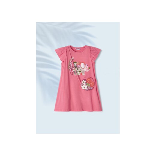 Mayoral Sukienka letnia 3947 Różowy ze sklepu MODIVO w kategorii Sukienki dziewczęce - zdjęcie 168597595