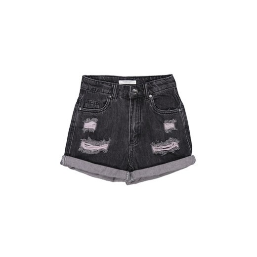 Birba Trybeyond Szorty jeansowe 999 61994 00 Czarny Regular Fit ze sklepu MODIVO w kategorii Spodenki dziewczęce - zdjęcie 168597727