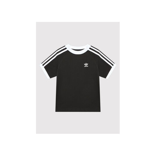 adidas T-Shirt adicolor 3-Stripes HK2913 Czarny Relaxed Fit ze sklepu MODIVO w kategorii T-shirty chłopięce - zdjęcie 168597929