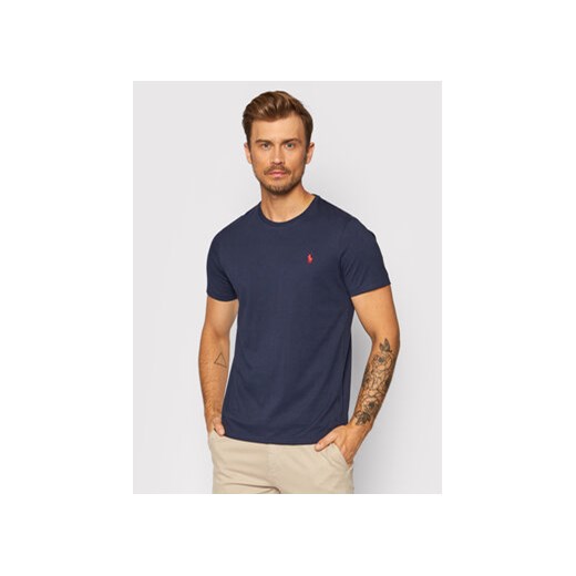 Polo Ralph Lauren T-Shirt Bsr 710680785 Granatowy Custom Slim Fit ze sklepu MODIVO w kategorii T-shirty męskie - zdjęcie 168597935