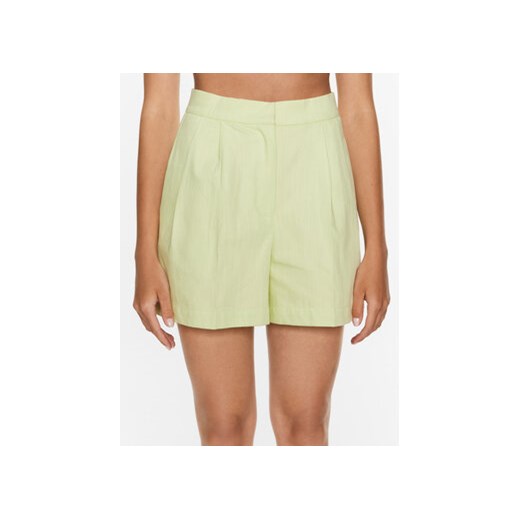 Edited Szorty materiałowe EDT7039001 Zielony Casual Fit Edited 42 wyprzedaż MODIVO