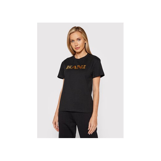 Karl Kani T-Shirt Retro Sequins 6137079 Czarny Regular Fit ze sklepu MODIVO w kategorii Bluzki damskie - zdjęcie 168598368