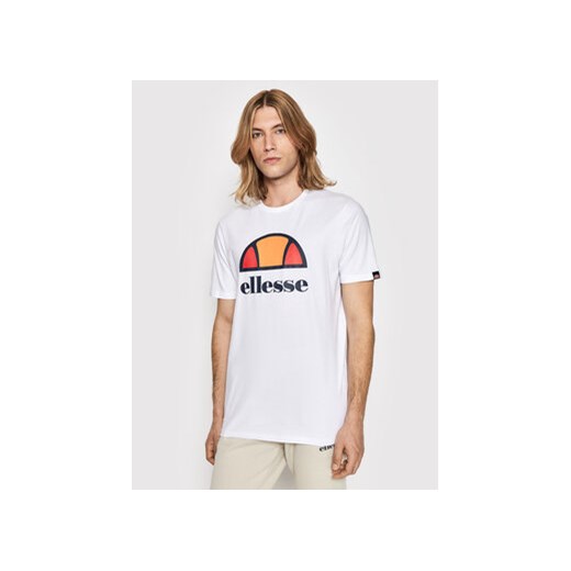 Ellesse T-Shirt Dyne SXG12736 Biały Regular Fit ze sklepu MODIVO w kategorii T-shirty męskie - zdjęcie 168598637