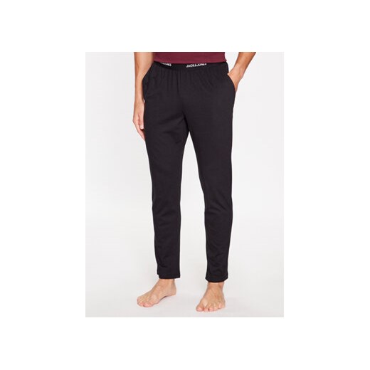 Jack&Jones Spodnie piżamowe 12238024 Czarny Regular Fit ze sklepu MODIVO w kategorii Piżamy męskie - zdjęcie 168598715