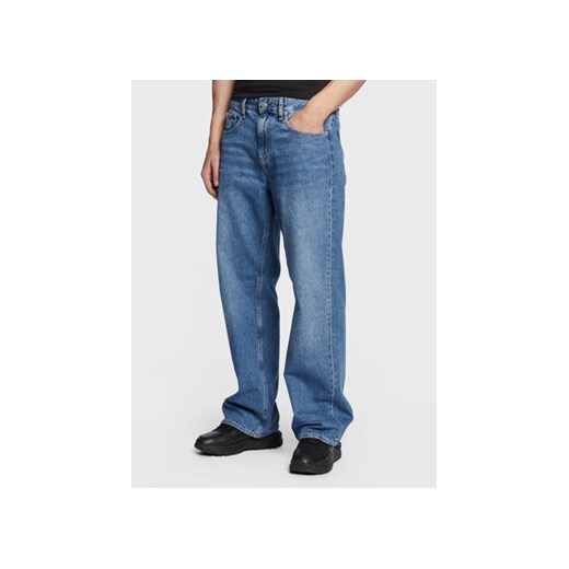 Calvin Klein Jeans Jeansy J30J322818 Niebieski Loose Fit 33 okazyjna cena MODIVO