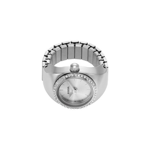 Fossil Zegarek Watch Ring ES5321 Srebrny Fossil uniwersalny okazja MODIVO