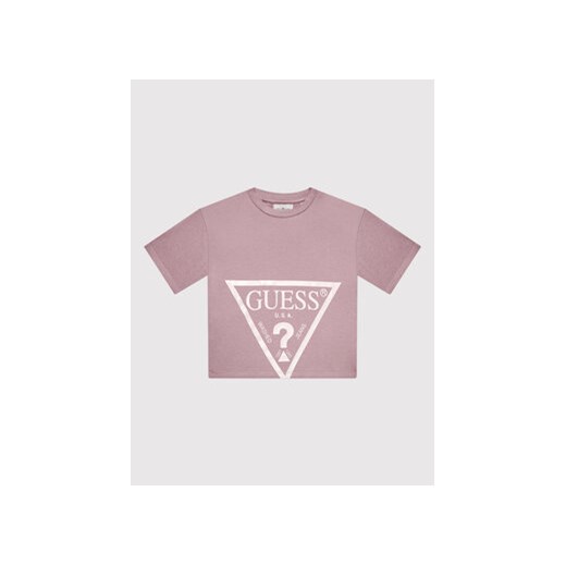 Guess T-Shirt J2YI38 K8HM0 Fioletowy Regular Fit Guess 14Y MODIVO