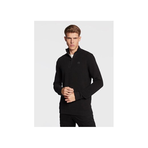 Solid Sweter Valencia 21106433 Czarny Regular Fit ze sklepu MODIVO w kategorii Swetry męskie - zdjęcie 168599685