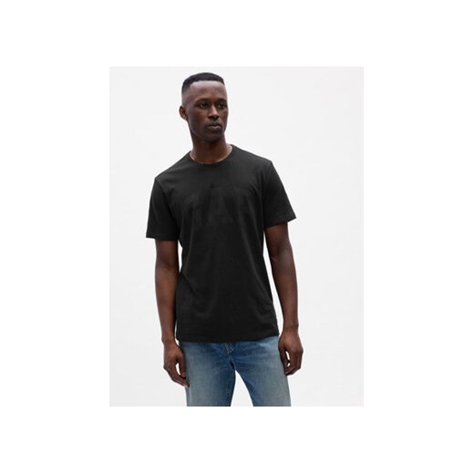 Gap T-Shirt 550338-05 Czarny Regular Fit ze sklepu MODIVO w kategorii T-shirty męskie - zdjęcie 168600027