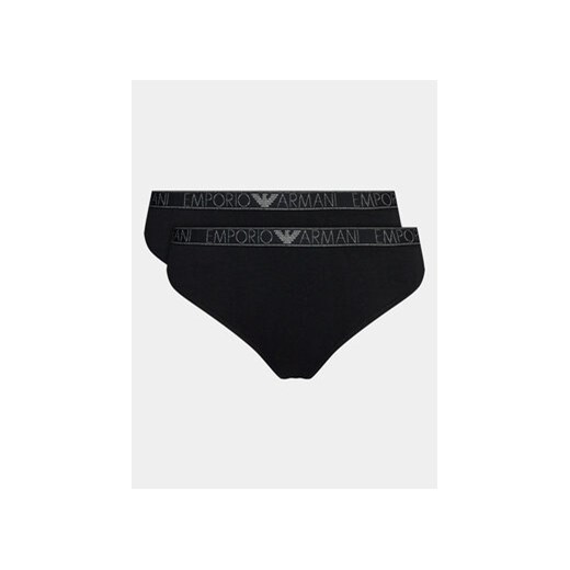 Emporio Armani Underwear Komplet 2 par fig 163334 3F223 00020 Czarny ze sklepu MODIVO w kategorii Majtki damskie - zdjęcie 168600665