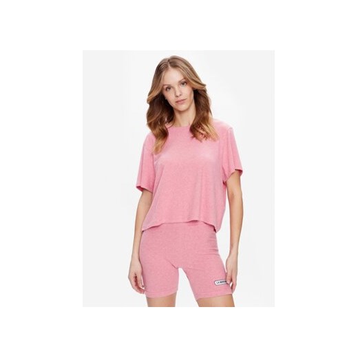 American Vintage T-Shirt YPA02GE23 Różowy Regular Fit ze sklepu MODIVO w kategorii Bluzki damskie - zdjęcie 168600716
