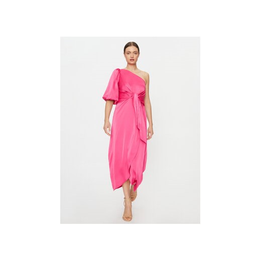YAS Sukienka koktajlowa 26031522 Różowy Regular Fit ze sklepu MODIVO w kategorii Sukienki - zdjęcie 168600849