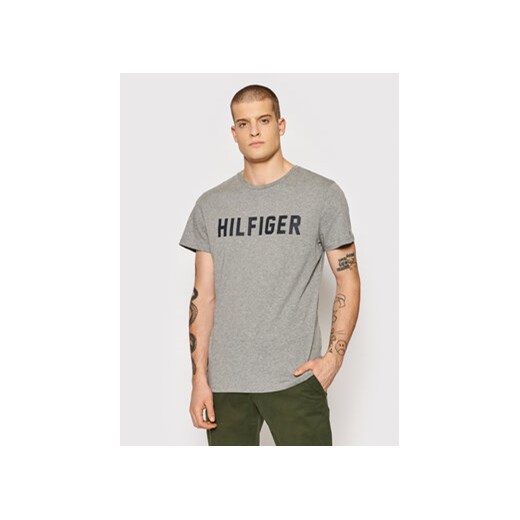 Tommy Hilfiger T-Shirt Ss Tee UM0UM02011 Szary Regular Fit ze sklepu MODIVO w kategorii T-shirty męskie - zdjęcie 168600896