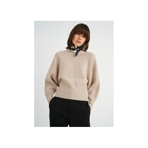 InWear Sweter Jaxy 30107519 Beżowy Feminine Fit ze sklepu MODIVO w kategorii Swetry damskie - zdjęcie 168601029