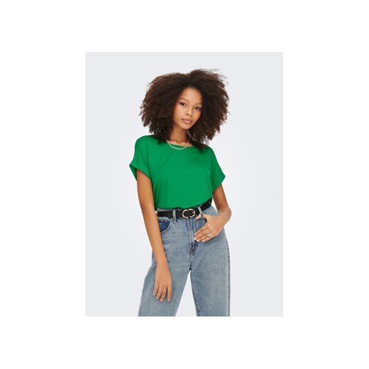 ONLY T-Shirt 15106662 Zielony Regular Fit ze sklepu MODIVO w kategorii Bluzki damskie - zdjęcie 168601266