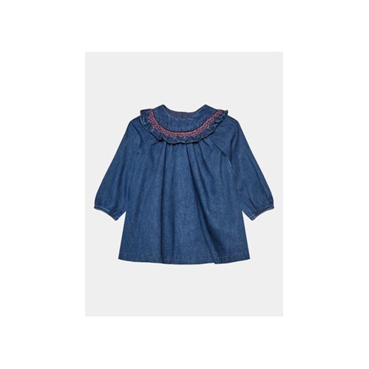 OVS Sukienka jeansowa 1709150 Granatowy Regular Fit ze sklepu MODIVO w kategorii Sukienki niemowlęce - zdjęcie 168601369