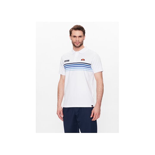 Ellesse Polo Vinzona SHR14634 Biały Regular Fit ze sklepu MODIVO w kategorii T-shirty męskie - zdjęcie 168601455