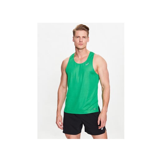 Asics Koszulka techniczna Ventilate Actibreeze Singlet 2011C232 Zielony Regular Fit ze sklepu MODIVO w kategorii T-shirty męskie - zdjęcie 168601529