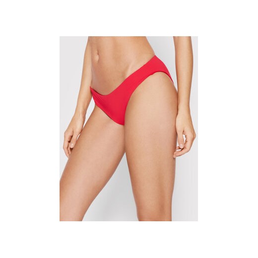 Seafolly Dół od bikini S.Collective Hipster 40473-942 Czerwony ze sklepu MODIVO w kategorii Stroje kąpielowe - zdjęcie 168601727