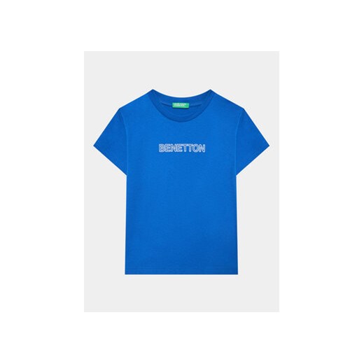 United Colors Of Benetton T-Shirt 3096C10D5 Niebieski Regular Fit ze sklepu MODIVO w kategorii T-shirty chłopięce - zdjęcie 168601768