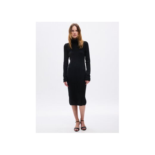 Gap Sukienka dzianinowa 814747-01 Czarny Slim Fit ze sklepu MODIVO w kategorii Sukienki - zdjęcie 168601996