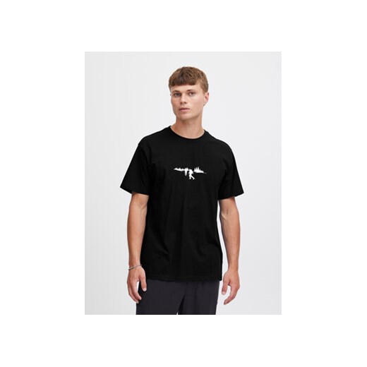 Solid T-Shirt 21108029 Czarny Regular Fit ze sklepu MODIVO w kategorii T-shirty męskie - zdjęcie 168602308