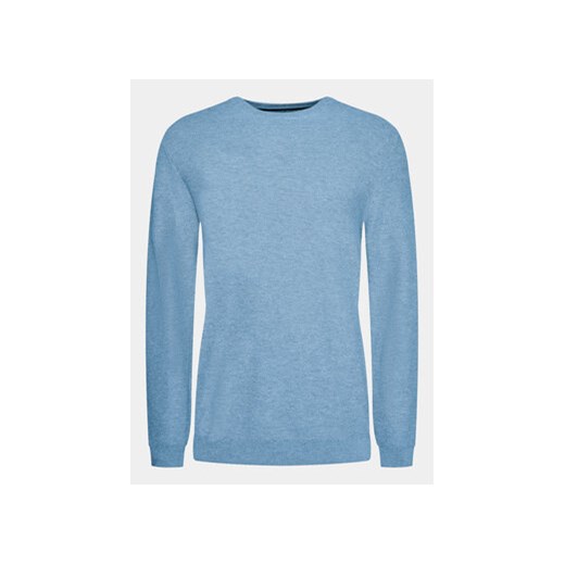 Pierre Cardin Sweter 50600/000/5040 Niebieski Regular Fit ze sklepu MODIVO w kategorii Swetry męskie - zdjęcie 168602626
