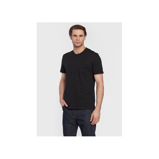 Zadig&Voltaire T-Shirt Stockholm Flamme JMTS00023 Czarny Regular Fit ze sklepu MODIVO w kategorii T-shirty męskie - zdjęcie 168603298