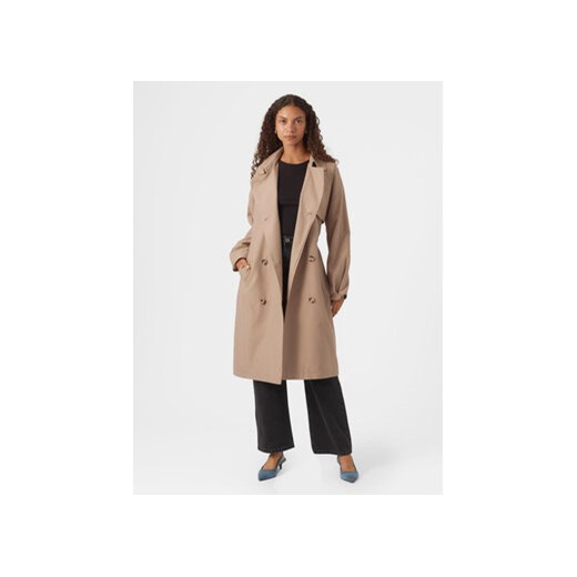Vero Moda Trencz Doreen 10301287 Beżowy Regular Fit Vero Moda M MODIVO