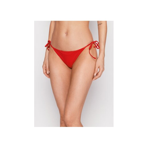 Puma Dół od bikini 907691 Czerwony ze sklepu MODIVO w kategorii Stroje kąpielowe - zdjęcie 168603995