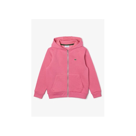 Lacoste Bluza SJ9723 Różowy Regular Fit ze sklepu MODIVO w kategorii Bluzy dziewczęce - zdjęcie 168604018