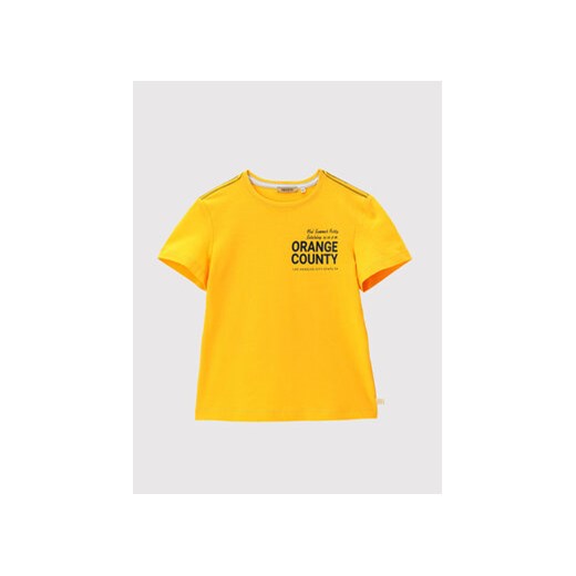 Original Marines T-Shirt DCP2110B Żółty Regular Fit ze sklepu MODIVO w kategorii T-shirty chłopięce - zdjęcie 168604618