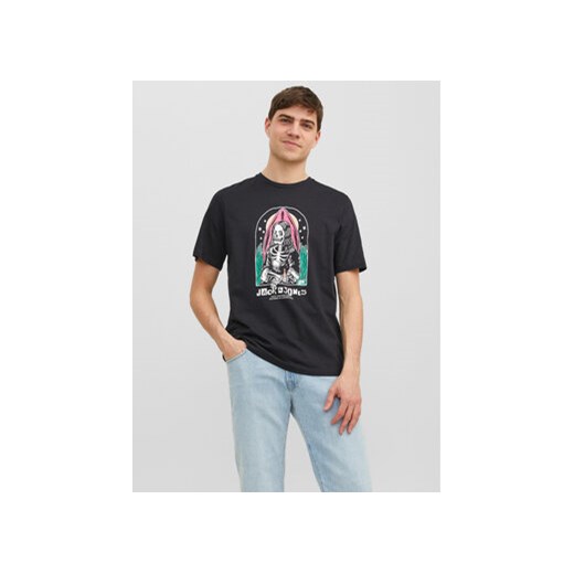 Jack&Jones T-Shirt 12241950 Czarny Standard Fit ze sklepu MODIVO w kategorii T-shirty męskie - zdjęcie 168604659