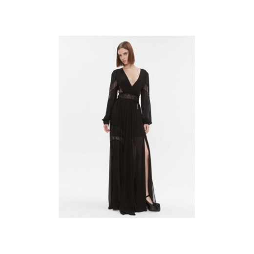 Fracomina Sukienka wieczorowa FQ23WD3016W412G1 Czarny Slim Fit ze sklepu MODIVO w kategorii Sukienki - zdjęcie 168604865