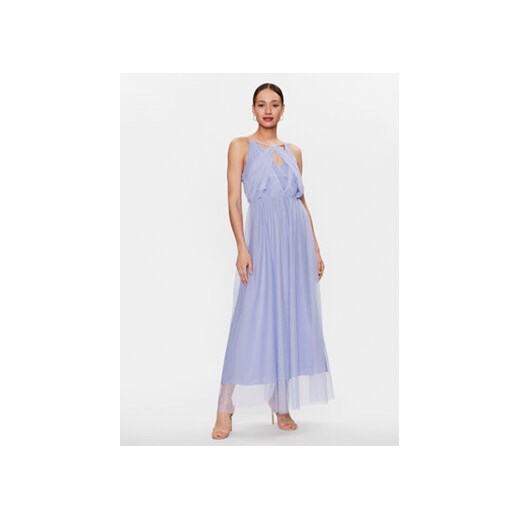 Rinascimento Sukienka wieczorowa CFC0019003002 Fioletowy Regular Fit ze sklepu MODIVO w kategorii Sukienki - zdjęcie 168604897