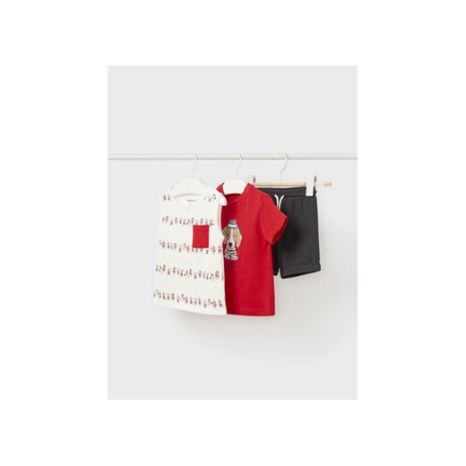 Mayoral Komplet t-shirt, top i spodenki 1644 Kolorowy Regular Fit ze sklepu MODIVO w kategorii Komplety niemowlęce - zdjęcie 168605298