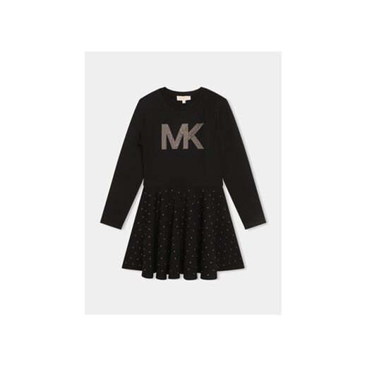 MICHAEL KORS KIDS Sukienka codzienna R12169 Czarny Regular Fit ze sklepu MODIVO w kategorii Sukienki dziewczęce - zdjęcie 168605978