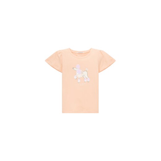 Tom Tailor T-Shirt 1035170 Pomarańczowy Regular Fit ze sklepu MODIVO w kategorii Bluzki dziewczęce - zdjęcie 168606077