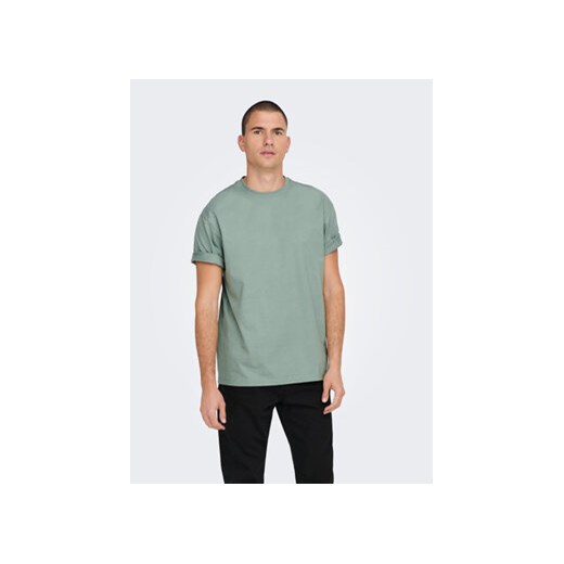 Only & Sons T-Shirt Fred 22022532 Zielony Relaxed Fit Only & Sons XS MODIVO