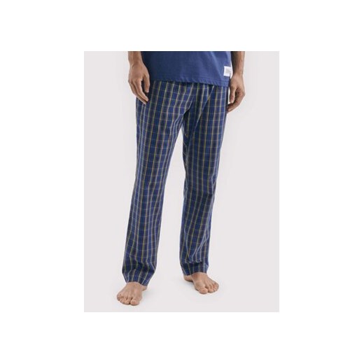Seidensticker Spodnie piżamowe 12.120080 Granatowy Regular Fit ze sklepu MODIVO w kategorii Piżamy męskie - zdjęcie 168607197