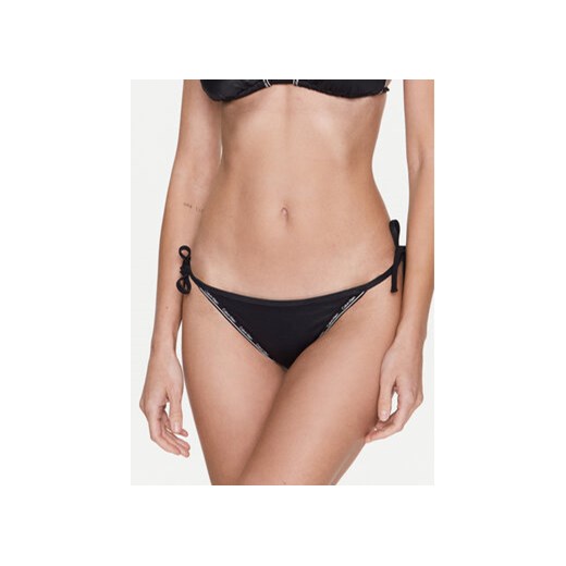 Calvin Klein Swimwear Dół od bikini KW0KW01992 Czarny ze sklepu MODIVO w kategorii Stroje kąpielowe - zdjęcie 168607236