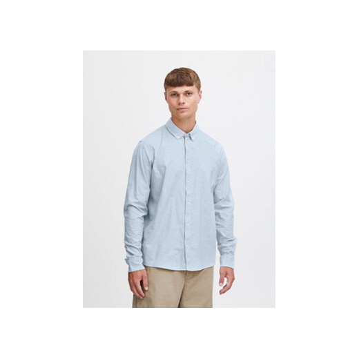 Solid Koszula 21106618 Niebieski Regular Fit ze sklepu MODIVO w kategorii Koszule męskie - zdjęcie 168607405