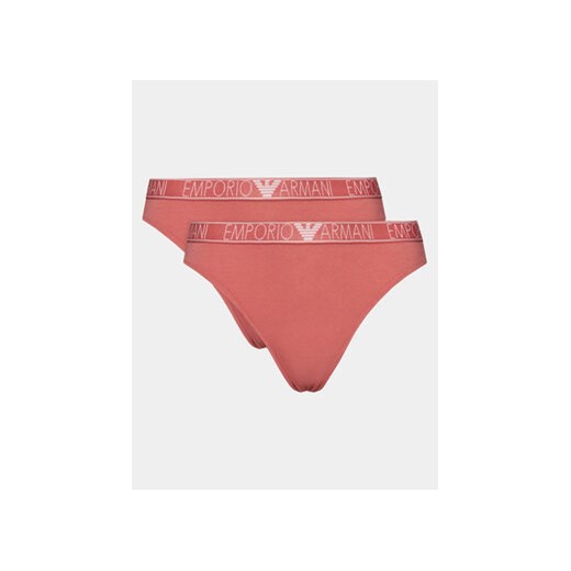 Emporio Armani Underwear Komplet 2 par fig brazylijskich 164752 4R223 05373 Różowy ze sklepu MODIVO w kategorii Majtki damskie - zdjęcie 168607409