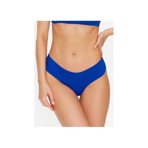 Calvin Klein Swimwear Dół od bikini KW0KW02046 Niebieski ze sklepu MODIVO w kategorii Stroje kąpielowe - zdjęcie 168607436