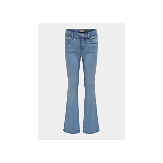 Kids ONLY Jeansy Royal 15281015 Niebieski Flared Fit 140 MODIVO